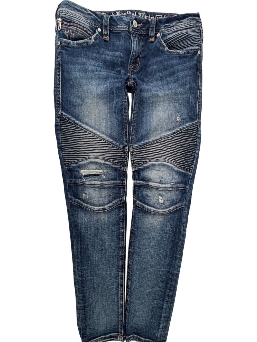 Rock Revival Women’s Gaby Embellished Jeans Size 29 Blue